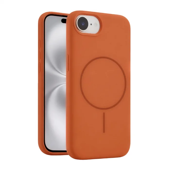 Joko  İphone 16e Kılıf Jully Magsafe Kapak -turuncu