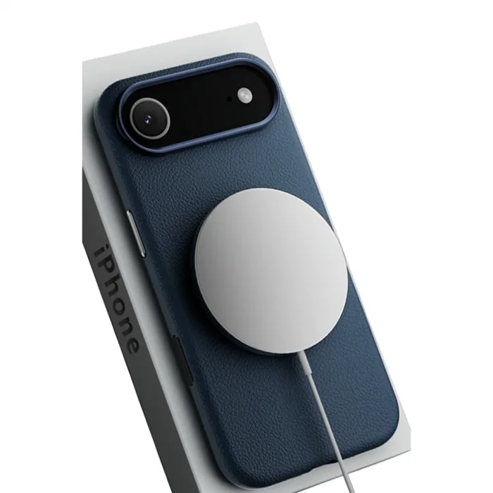 Joko İphone 17 Air Wonder Deri Magsafe Kapak - Lacivert