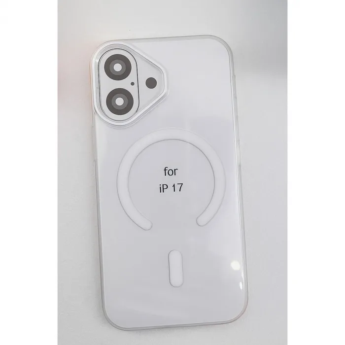 Joko  iPhone 17 PC Blank Magsafe Kapak - Şeffaf