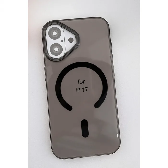 Joko  iPhone 17 PC Blank Magsafe Kapak - Siyah
