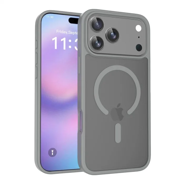 Joko  iPhone 17 Pro Jota Magsafe Kapak - Titan Gri