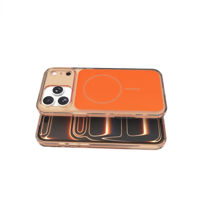 Joko  iPhone 17 Pro Max Bruma Magsafe Kapak - Turuncu