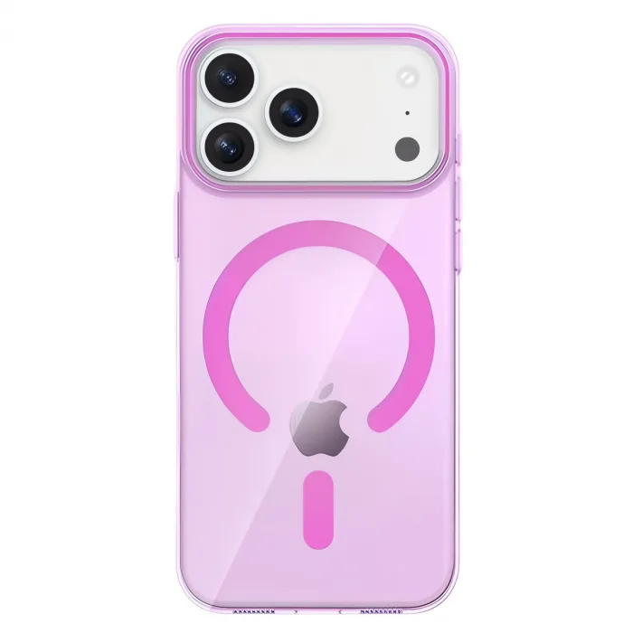 Joko  iPhone 17 Pro Max PC Blank Magsafe Kapak - Pembe