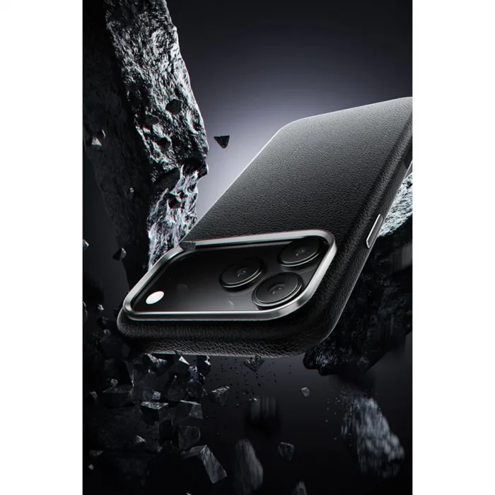 Joko  İphone 17 Pro Max Wonder Deri Magsafe Kapak - Siyah