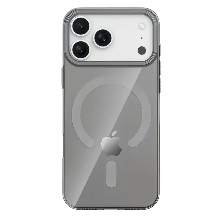 Joko  iPhone 17 Pro PC Blank Magsafe Kapak - Natural Grey