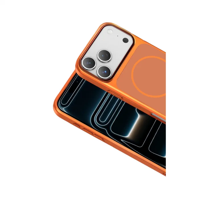 Joko  iPhone 17 Pro Rush Magsafe Kapak - Turuncu