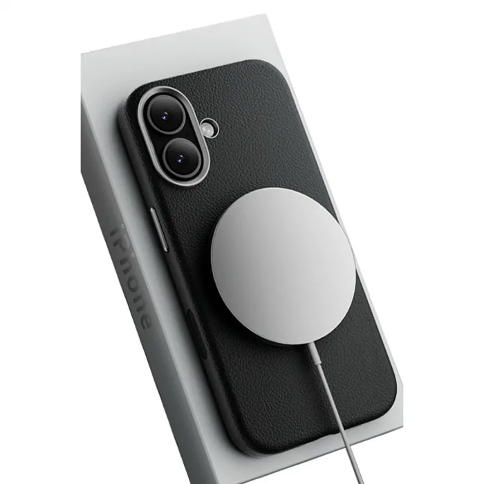 Joko İphone 17 Wonder Deri Magsafe Kapak - Siyah