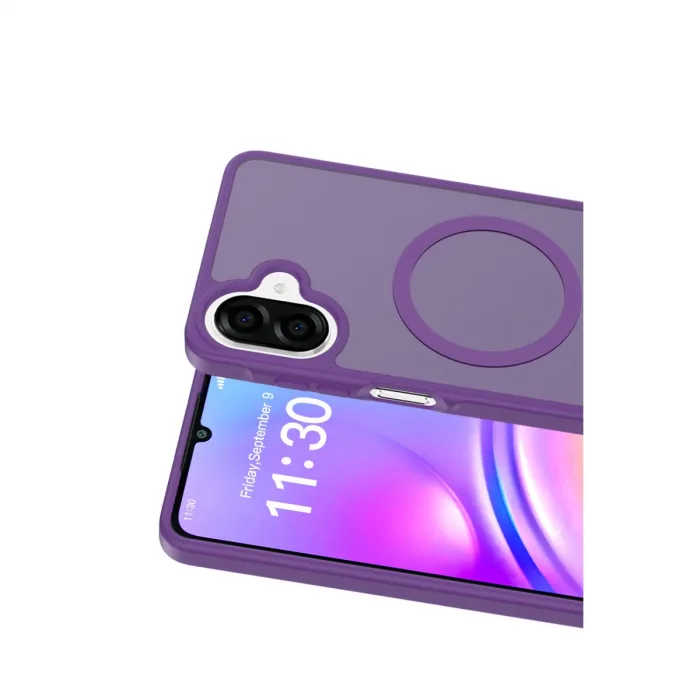 Joko Samsung Galaxy A07 4g Jota Magsafe Kapak - Derin Mor