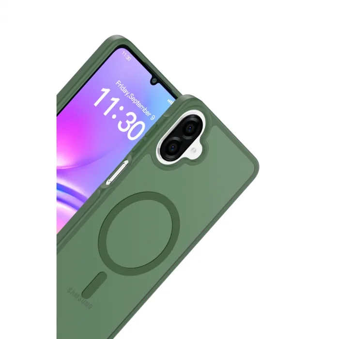 Joko Samsung Galaxy A07 4g Jota Magsafe Kapak - Koyu Yeşil