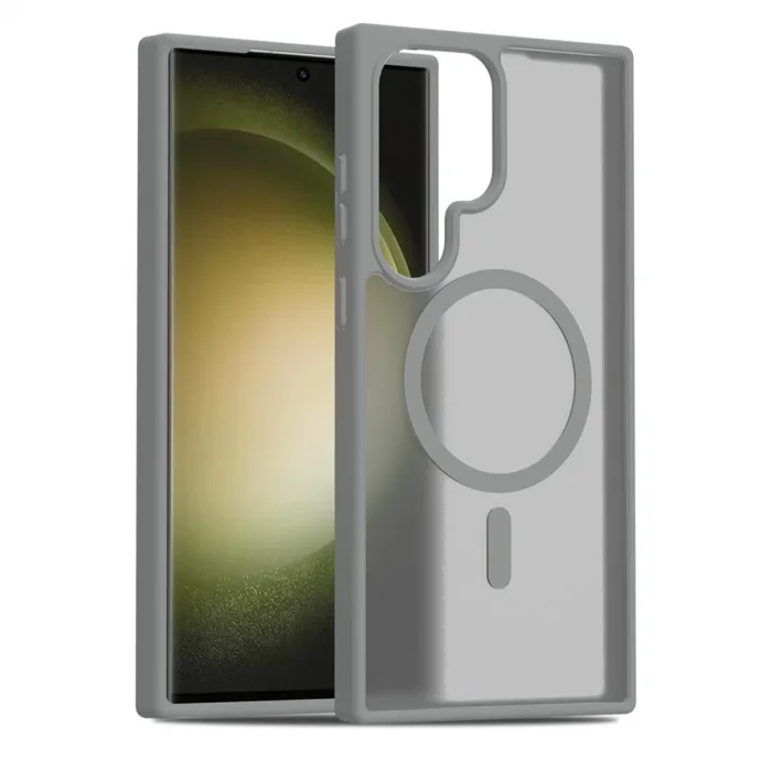 Joko Samsung Galaxy S23 Ultra Jota Magsafe Kapak - Titan Gri
