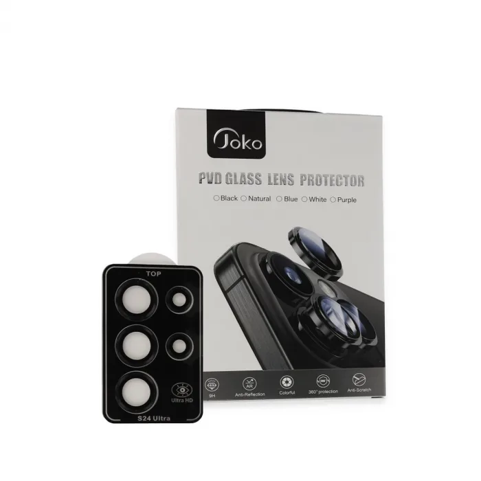 Joko Samsung Galaxy S23 Ultra Pvd Metal Kamera Lens - Siyah