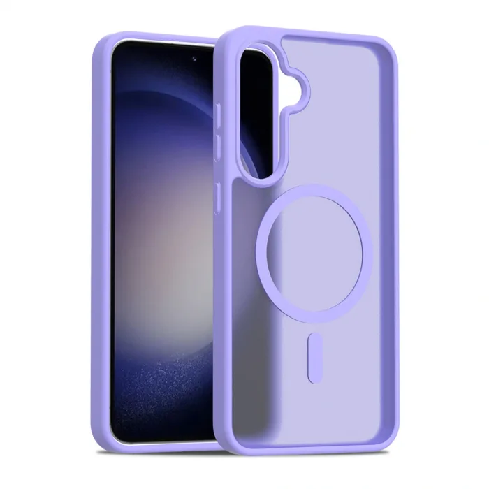 Joko Samsung Galaxy S24 Fe Jota Magsafe Kapak - Lila