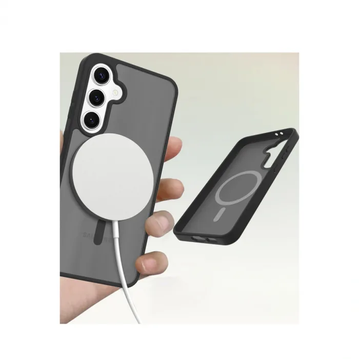 Joko Samsung Galaxy S24 Fe Jota Magsafe Kapak - Lila