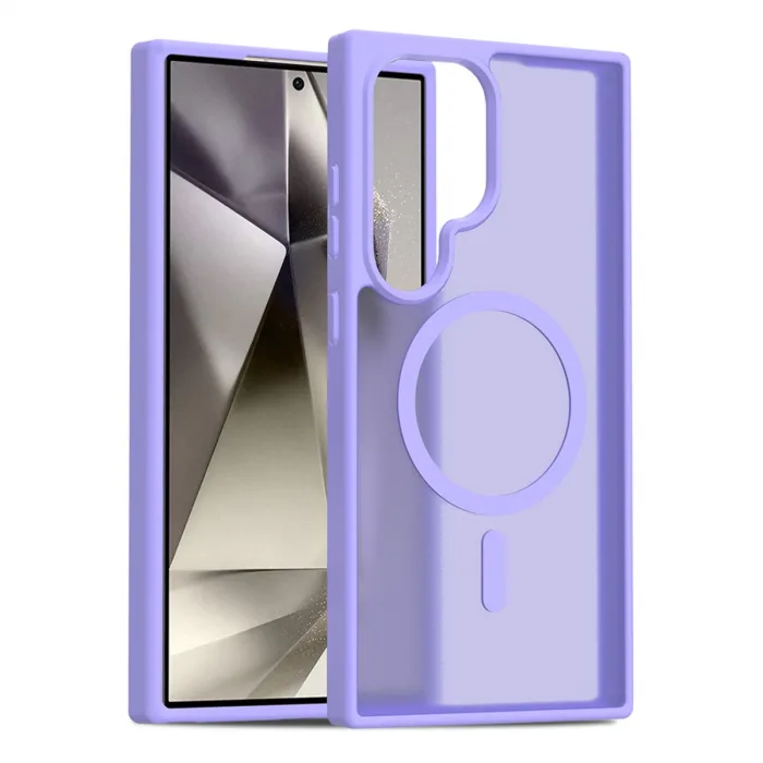 Joko Samsung Galaxy S24 Ultra Jota Magsafe Kapak - Lila