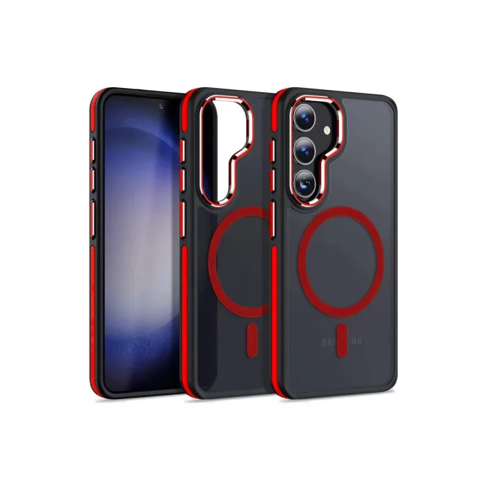 Joko Samsung Galaxy S24 Winner Magsafe Kapak - Kırmızı