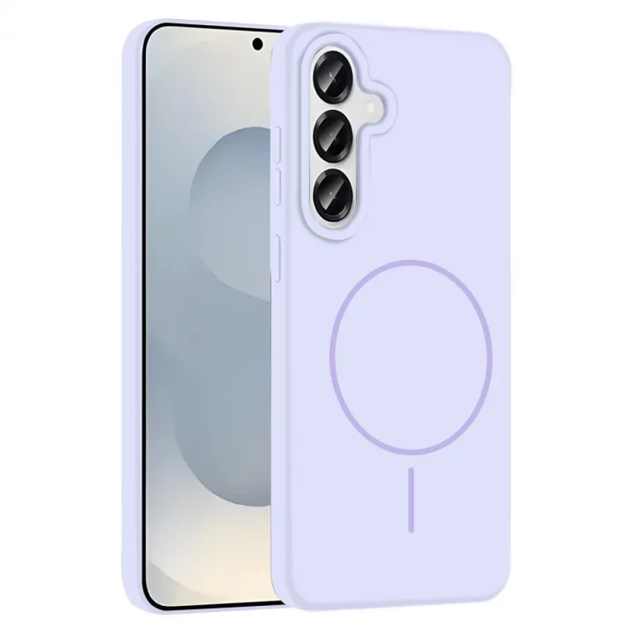 Joko Samsung Galaxy S25 Kılıf Jully Magsafe Kapak - Lila