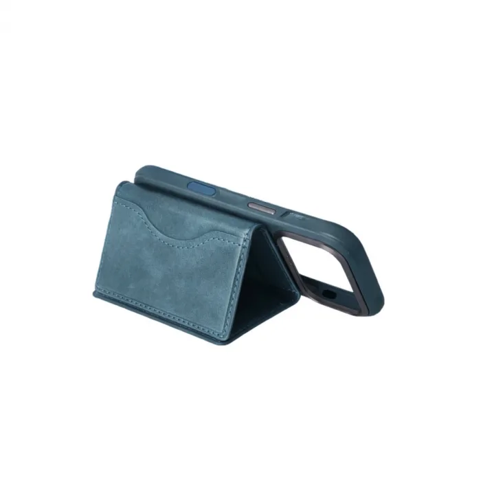 Joko Tema Magsafe Deri Kartlık - Açık Mavi