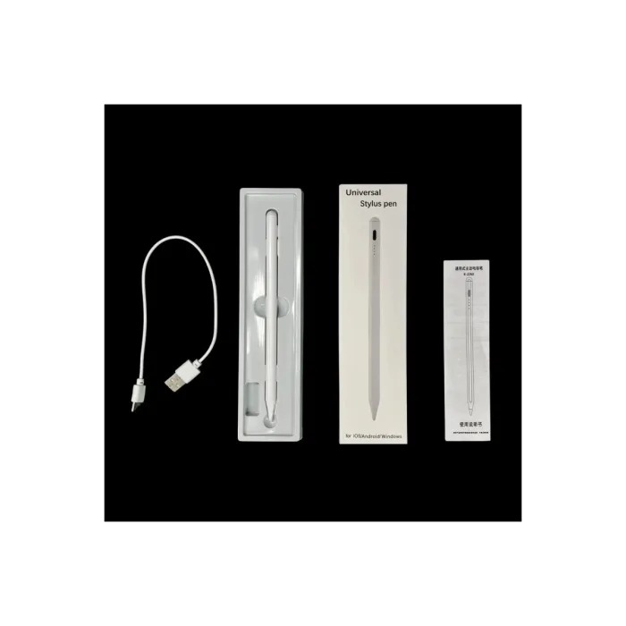 K2260 Ios Ve Android Uyumlu Universal Dokunmatik Stylus Kalem - Beyaz