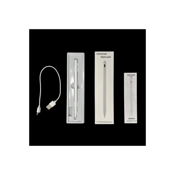K2260 Ios Ve Android Uyumlu Universal Dokunmatik Stylus Kalem - Beyaz