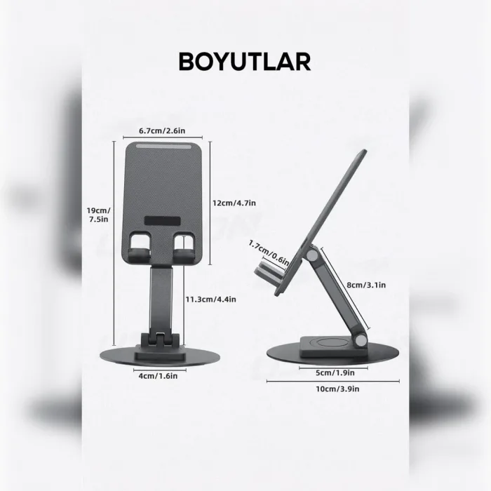 Kablo Geçirilebilir Telefon Tutucu