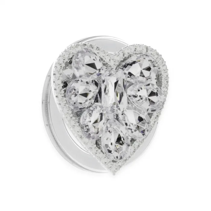 Kickstand Taşlı Magsafe Stand - Beyaz