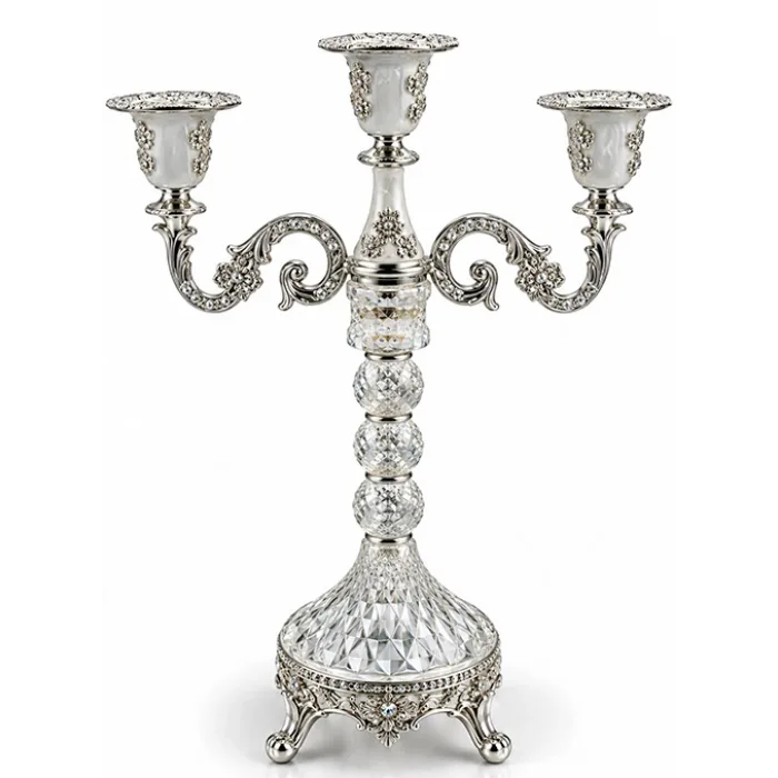Kristal Şamdan Mumluk Alk6395