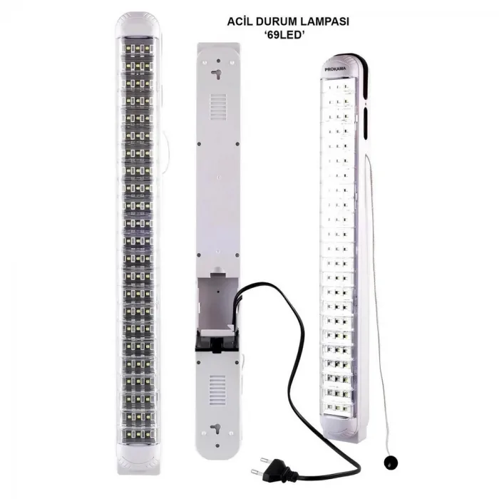 Ledpoint Lp-6069 Akülü 69 Led Şarjlı Işıldak