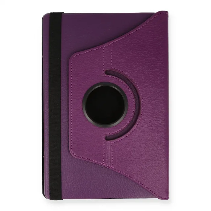 Lenovo M10 Fhd Plus X606f Kılıf 360 Tablet Deri Kılıf - Mürdüm