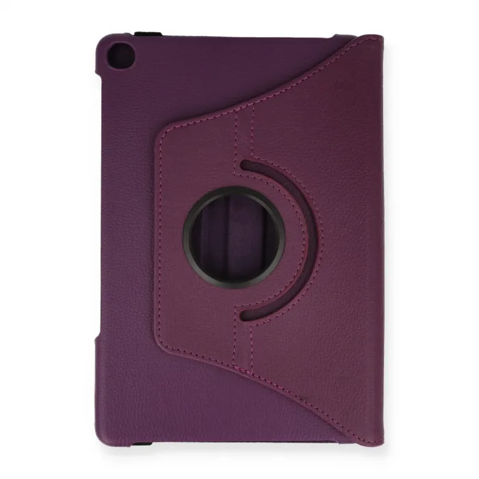 Lenovo Tab M10 Tb328fu Kılıf 360 Tablet Deri Kılıf - Mürdüm