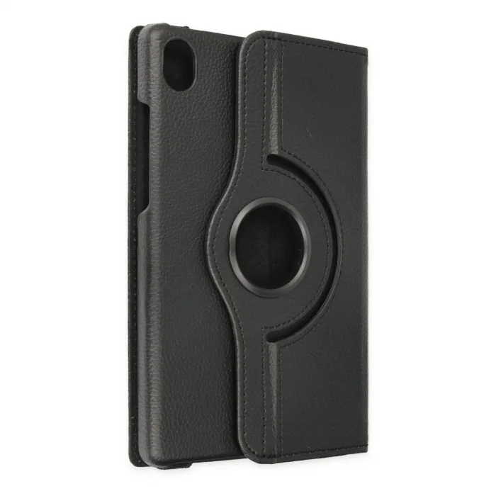 Lenovo Tab M8 Kılıf 360 Tablet Deri Kılıf - Siyah