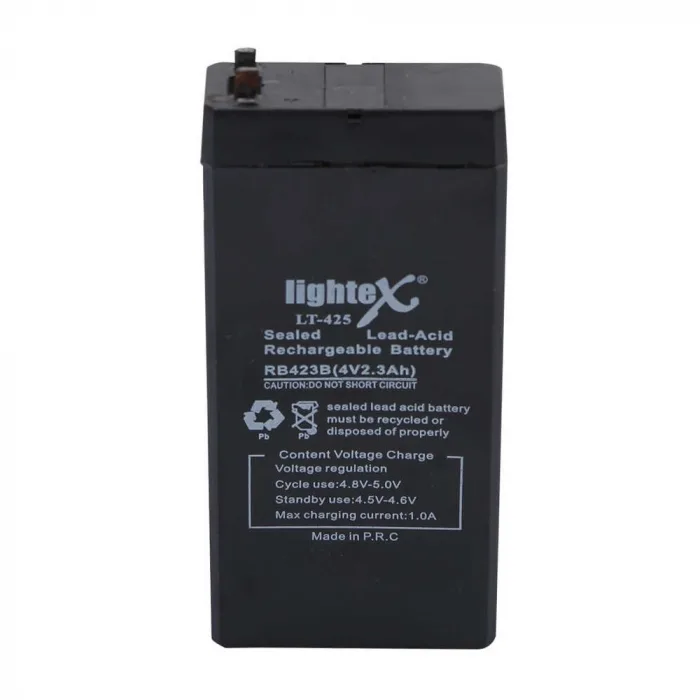 Lightex Lt-425 4v 2.3ah Işıldak Fener Aküsü