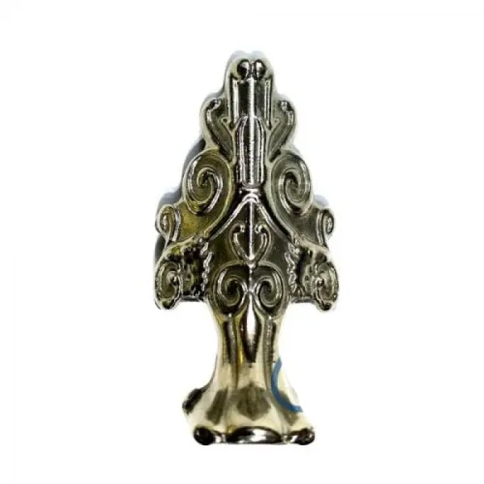 Lükens Sandık Ayağı, Kutu Ayak 4 Cm - Nikel, 50 Adet