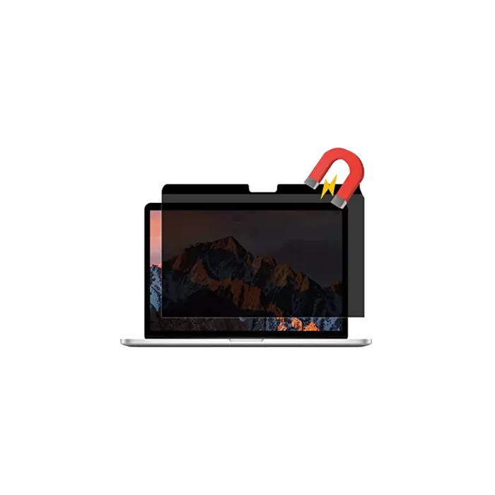 Macbook Air 13.3 Macbook Manyetik Hayalet Ekran Koruyucu - Siyah