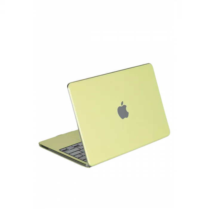 MacBook Neo Şeffaf Macbook Kapak - Yeşil