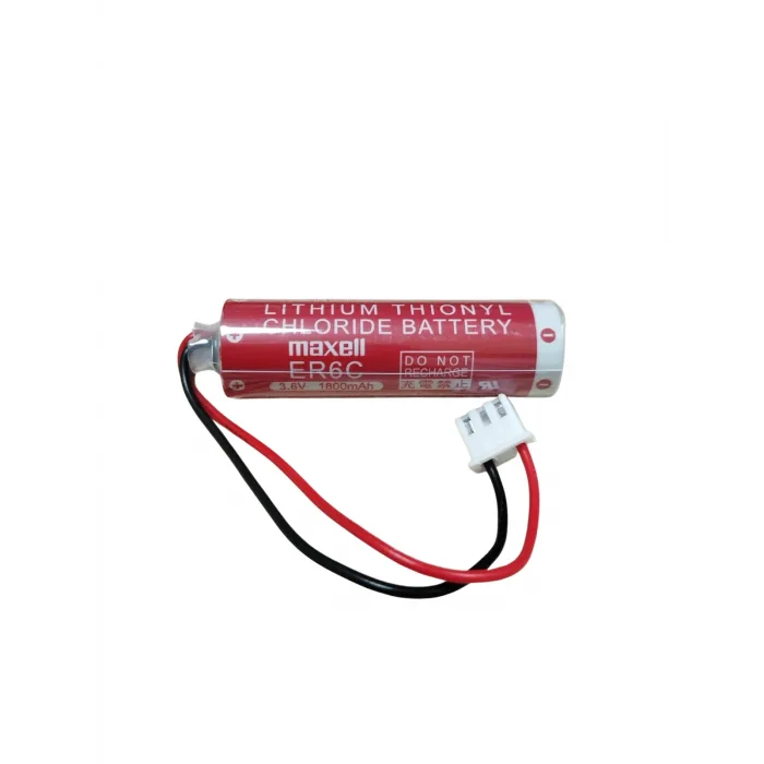 Maxell Er6c 3.6v Aa Size 3 Pın Lithium Pil Soketli