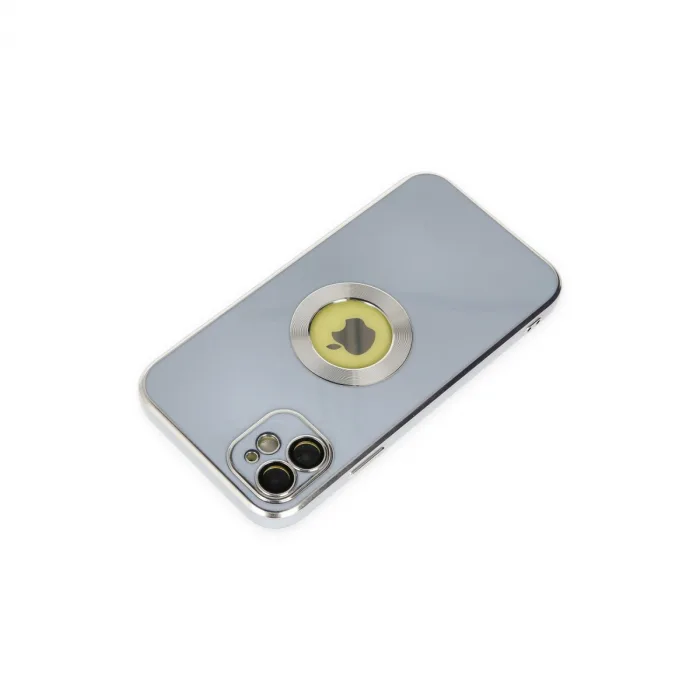 Newface Apple iPhone 12 Kılıf Store Silikon - Sierra Blue