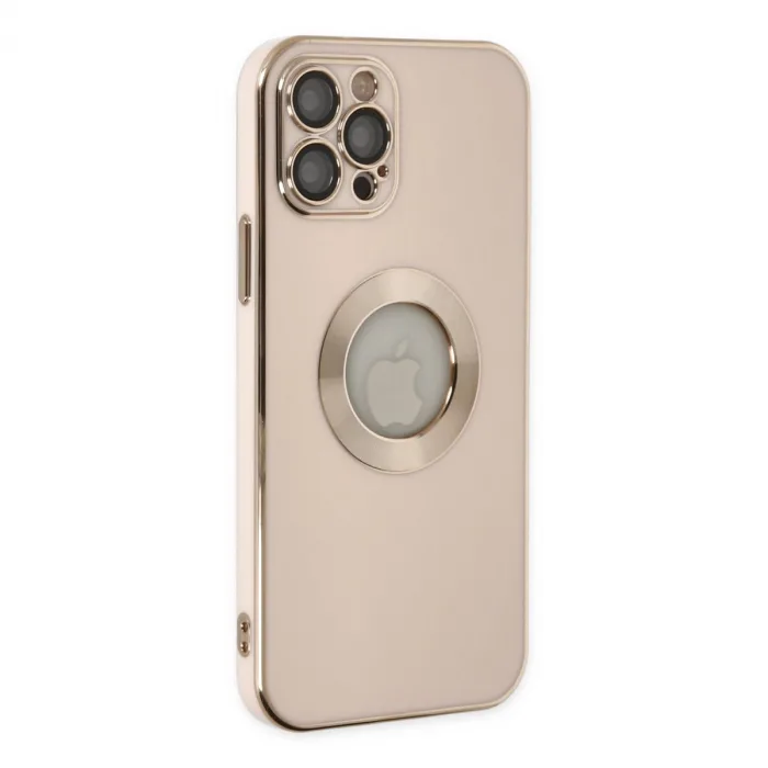 Newface Apple iPhone 12 Pro Kılıf Store Silikon - Pembe