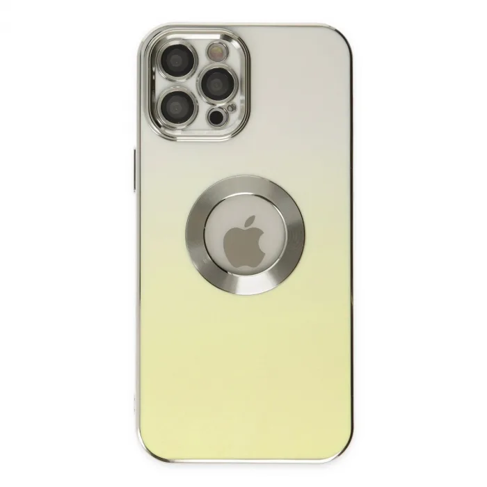 Newface Apple iPhone 12 Pro Max Kılıf Best Silikon - Sarı
