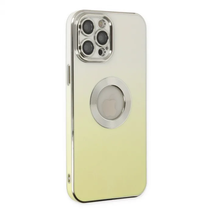 Newface Apple iPhone 12 Pro Max Kılıf Best Silikon - Sarı