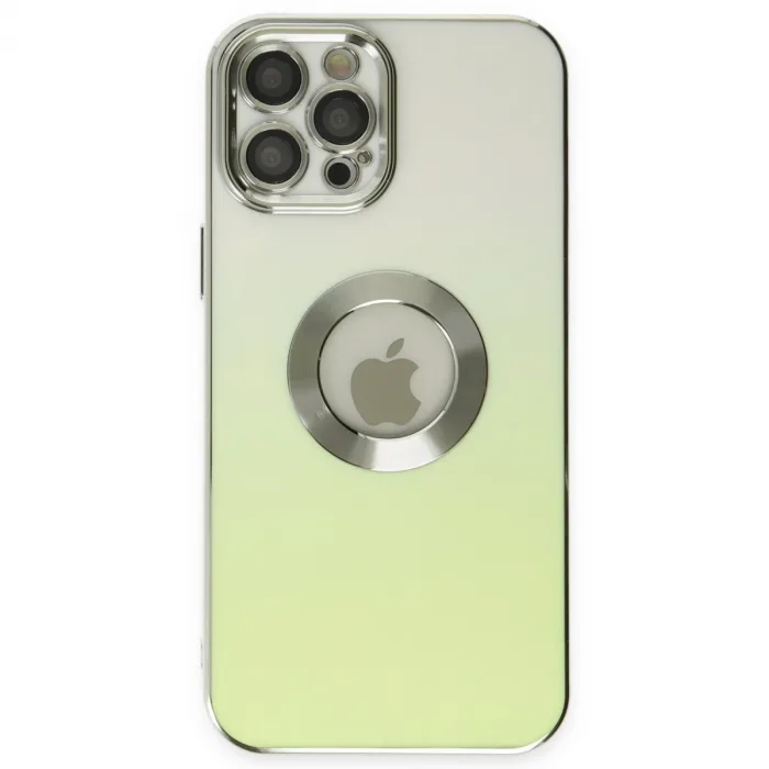 İphone 12 Pro Max Kılıf Best Silikon - Yeşil