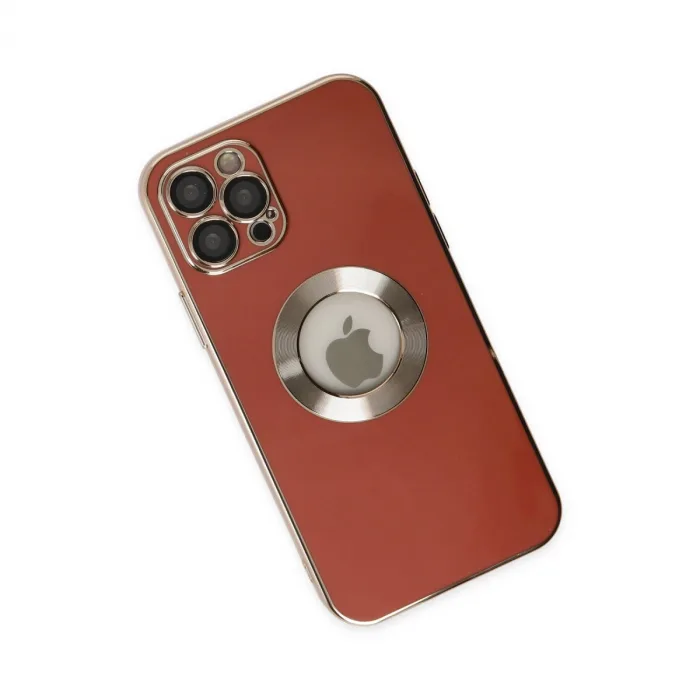 Newface Apple iPhone 12 Pro Max Kılıf Store Silikon - Kırmızı