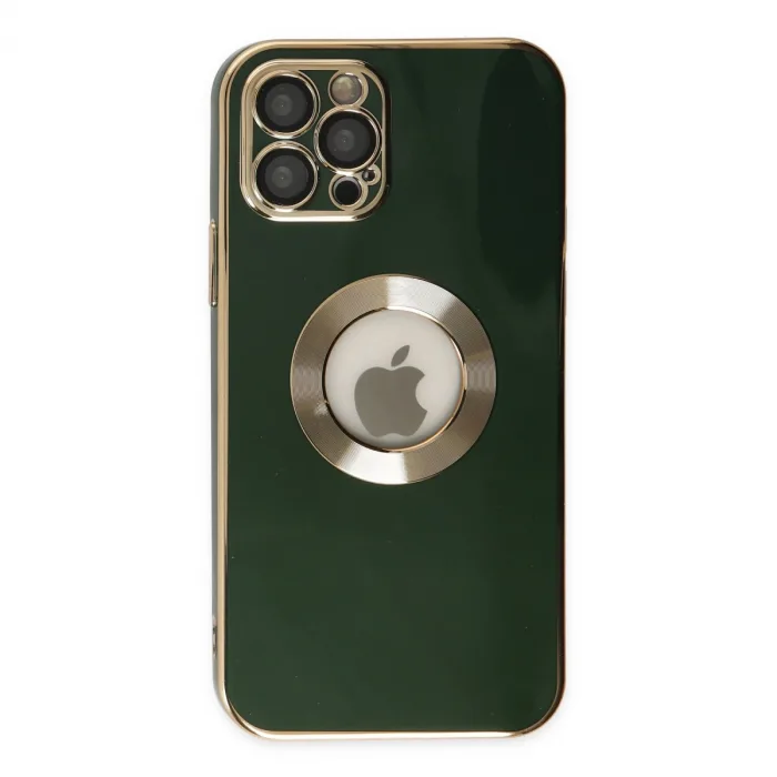 Newface Apple iPhone 12 Pro Max Kılıf Store Silikon - Yeşil