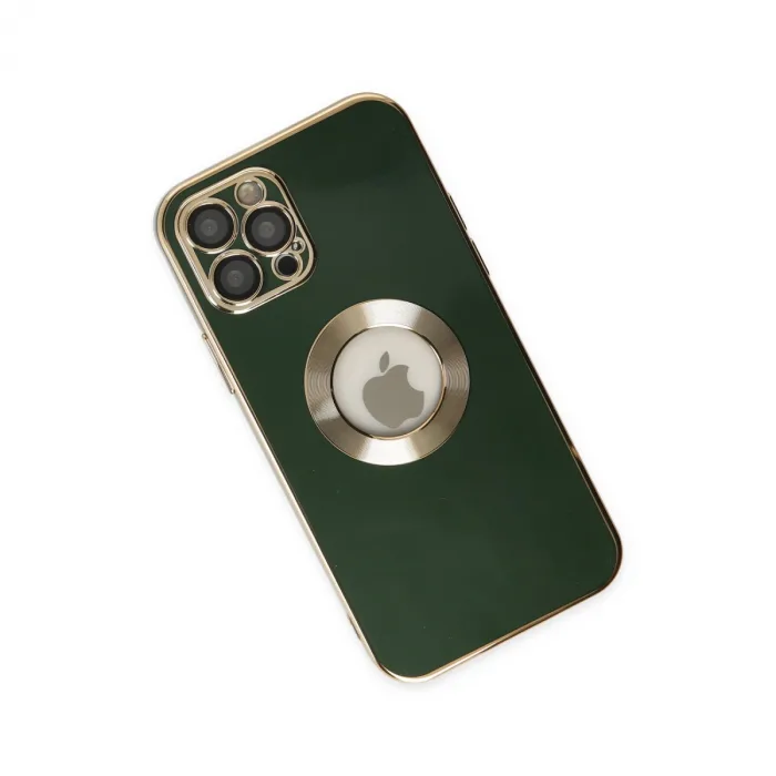 Newface Apple iPhone 12 Pro Max Kılıf Store Silikon - Yeşil