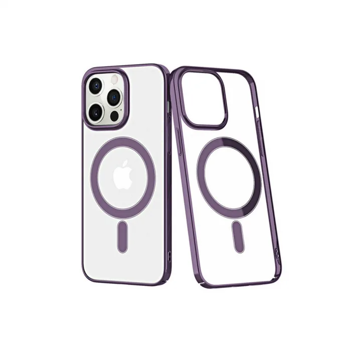 iPhone 13 Pro Max Kılıf Element Magneticsafe Sert Kapak - Derin Mor