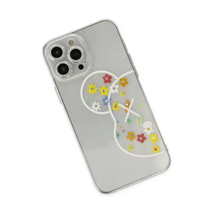 Newface Apple iPhone 13 Pro Max Kılıf Lucky Silikon - Lucky 5