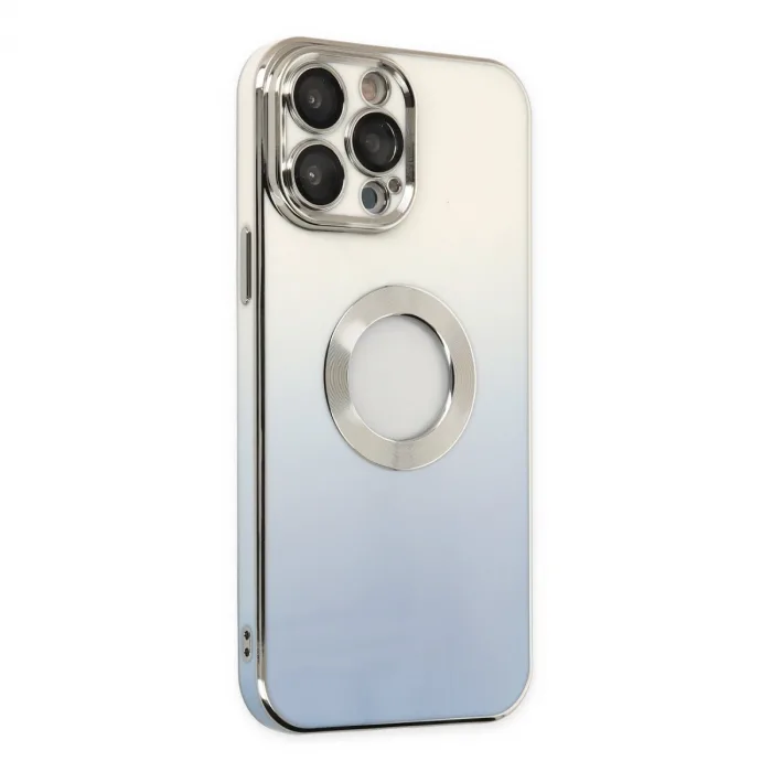 iPhone 14 Pro Max Kılıf Best Silikon - Mavi