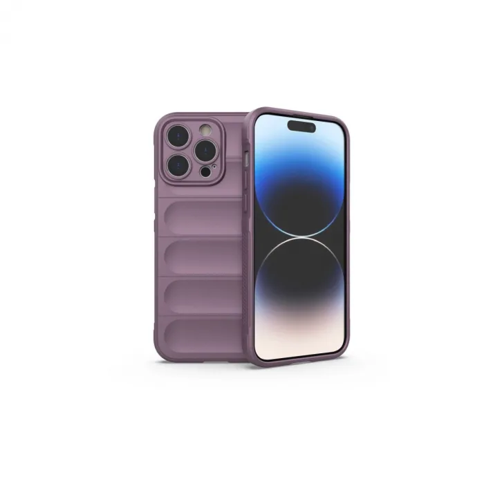 iPhone 15 Pro Max Kılıf Optimum Silikon - Mor