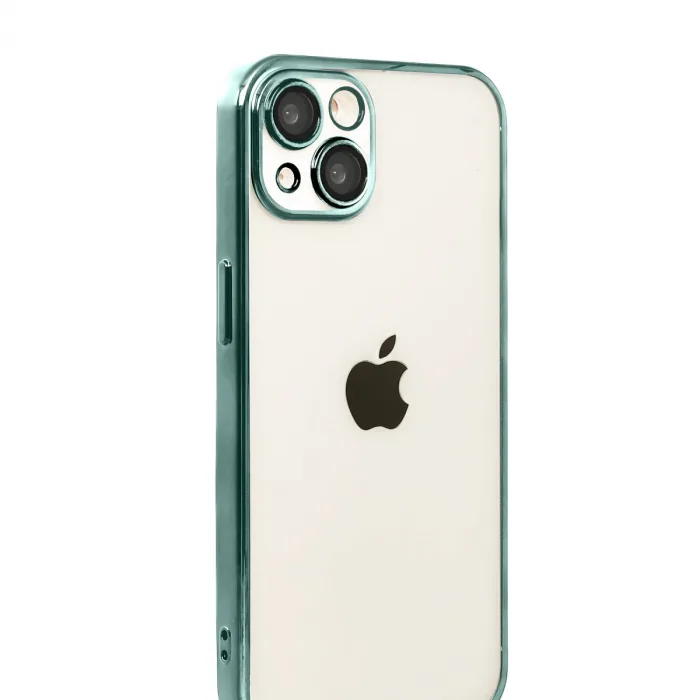 İphone 15 Razer Lensli Silikon - Yeşil