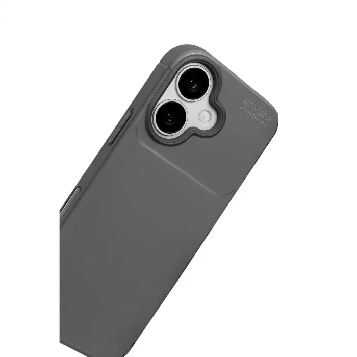 İphone 17 Auto Focus Karbon Kapak - Gri