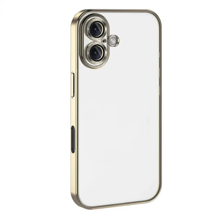 İphone 17 Razer Lensli Silikon - Gold